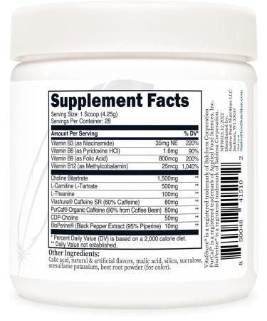 NativeFirst Energy Boost Drink Mix - 28 Servings 160mg Caffeine Gluten Free Non-GMO Fruit Punch - International Shipping Available - Buy Online on GoSupps.com