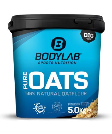 BODYLAB24 Pure Oats/100% natural oatmeal finely ground/excellent carbohydrate supplier/supports a long feeling of satiety/without artificial additions/delicious fine taste - Buy Online on GoSupps.com