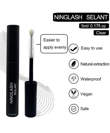 NINGLASH Cluster Lash Glue: Super Strong Hold, 5 Days Long Lasting, Waterproof - Bond, Seal, and Remover for DIY Eyelash Extensions - Buy Online on GoSupps.com