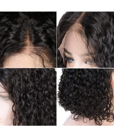 MiOYOOW Short Curly Black Afro Kinky Wavy Wig 14 Inch - Synthetic Hair Replacement for Black Women - Perfect for Daily Wear and Parties - Buy Online on GoSupps.com