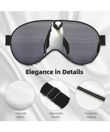Buy Cute Penguin Print Unisex Sleep Mask - Double-Sided Eye Mask for Deep Sleep & Skin Care - Perfect Gift - Buy Online on GoSupps.com