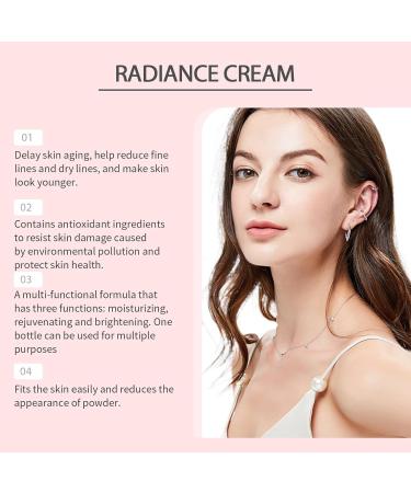  Nurvidis 2 Pack Radiant Cream for Pre-Makeup Application Pre-Makeup Moisturizer Concealer Radiant Skin Long Lasting Nude Makeup - Buy Online on GoSupps.com