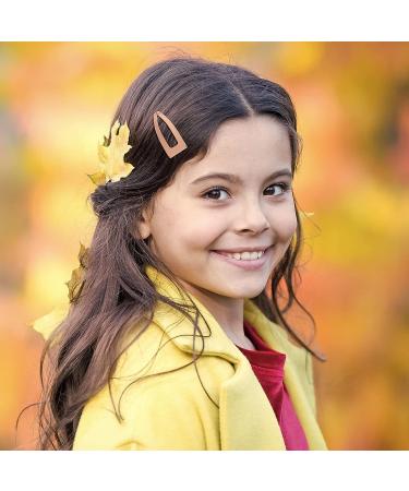 60 Pieces Double Grip Hair Clips Set with Plastic Box - Metal Snap Clips for Women Girls Hair, Salon Quality Barrettes in Black, Dark Brown, Beige, Cream - Buy Online on GoSupps.com