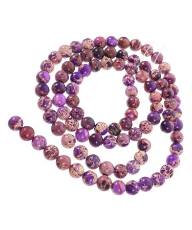 COHEALI 2pcs Beads Delicate Bracelet Beaded Bracelet Bead Bracelet Stone Jewelry Stone Bracelet Decorative Bracelet Stone Bead Jewelry Beaded Decor Turquoise Purple Emperor Stone Necklace Purple 0.80X0.80X0.80CM