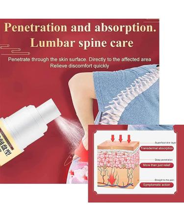 Natural Herbal Lumbar & Joint Pain Relief Spray for High Heel Shoes - 4pcs - Buy Online on GoSupps.com