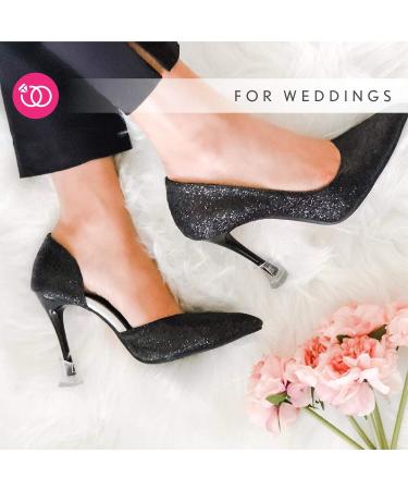 Solemates Heel Protector - Clear Narrow High Heel Stoppers for Women | International Shipping Available - Buy Online on GoSupps.com