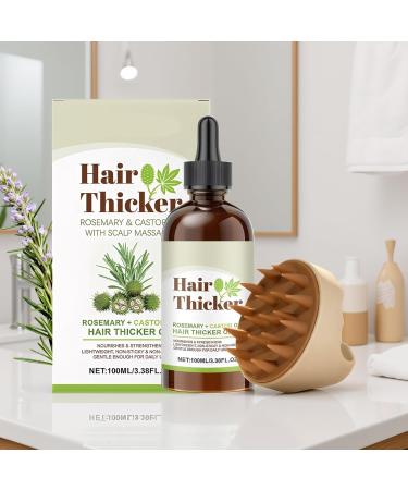 Yugugomo Hair Oil For Hair GrowthNatural Moisturizer With Scalp Massager 100ml Vegetable Thickening Hair And Scalp OilFor Long Curly Damaged Split Ends Thin Fine Travel Men V - Buy Online on GoSupps.com