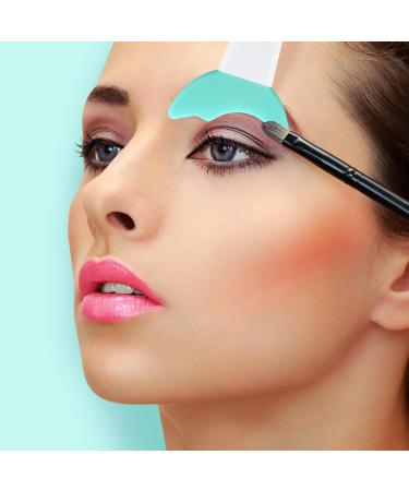 Greoer 2 Pieces Mascara Eyelash Shield Applicator Guard Tool Multi-function Eye Makeup Auxiliary Guard Tool Pads Reusable Silicone Eyelash Eyeshadow Auxiliary Applicator Tool for Makeup(Green) - Buy Online on GoSupps.com