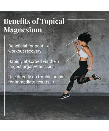 Magnesium Oil Spray 118ml 100% Pure Natural Source of Magnesium Chloride Body Spray Magnesium Spray Support Sleep Muscles Relax and Leg - Buy Online on GoSupps.com