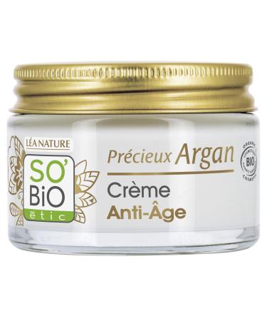 SO'BiO tic Pr cieux Argan Cosmebio Anti-Aging Day Cream 50 ml