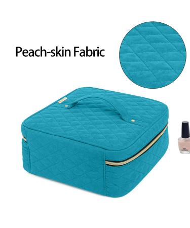 Yarwo 36 Bottle Nail Polish Carrying Bag - Teal Travel Storage Organizer (Bag Only) - Buy Online on GoSupps.com