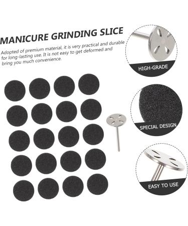 Healvian 5 Sets Nail Polishing Sheets Mini Accessories Pro Tools Nail Drill Replacement Kit Nail File Electric Nails Accessories Nail Accessories Dead Skin Polishing Slices Lava Stone - Buy Online on GoSupps.com