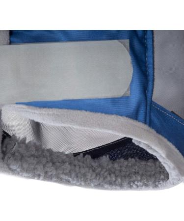 Harrison Howard Caremaster Pro Luminous Horse Fly Mask - UV Protection Fleece Padding & Ear Protection (Navy Size L) - 1 Pack - Ideal for Warmbloods - Buy Online on GoSupps.com