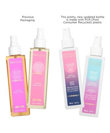 Pacifica Beauty Dream Moon Hair Perfume & Body Spray - Pink Rose, Sandalwood, Patchouli | Natural, Alcohol-Free, Vegan + Cruelty-Free - Buy Online on GoSupps.com