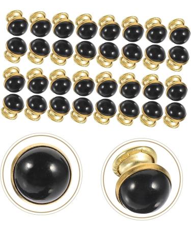 NUOBESTY 100 pcs Accessories Kit DIY Stud Rivets for Crafts Shoe Rivet Studs Bag Turquoise Craft Clothing 0.9X0.7cmx2pcs Blackx2pcs - Buy Online on GoSupps.com