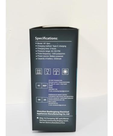 H2ofloss Water Flosser: 5 Jets, 6 Modes, IPX7 Waterproof, USB Rechargeable - for Home & Travel - Buy Online on GoSupps.com