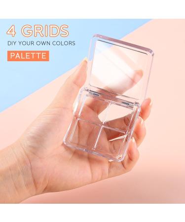 Beaupretty Empty Eyeshadow Palette - 2Pcs Makeup Tray for Eye Shadow Pigments | Ideal for Women & Girls - Buy Online on GoSupps.com