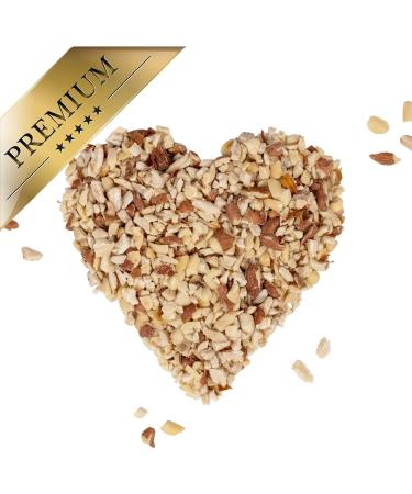Lyra PET 10 kg Chopped Peanut Kernels with Skin | Ideal Wild Bird Feed for Small Birds & Young Animals | Rich Energy Filler for All-Year Use - Buy Online on GoSupps.com