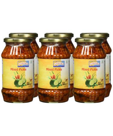 ASHOKA Pickled Fruit & Vegetable Mix - Multipack (6 X 500 GR) | Authentic Indian Flavors & International Shipping - Buy Online on GoSupps.com