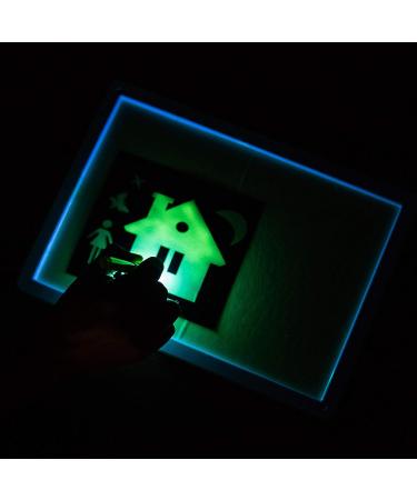 Draw with Light Sketch Board | Luminescent Glow in The Dark Drawing Painting for Kids - Buy Online on GoSupps.com
