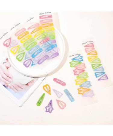 10pieces/Row Cute Women Kid Hairpins Ladies Hair Bun- HairPin Metal Hair Clips Star Gloss Hairpins Dripping Hairpins Hair Pin Water Drop - Buy Online on GoSupps.com