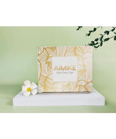Aimike 4 Pack Tall Slipproof Hair Clips - 11 cm Plastic Strong Hold Large Hair Styling Accessories for Women & Girls - Perfect for Thick & Thin Hair - Matte Pattern - Buy Online on GoSupps.com