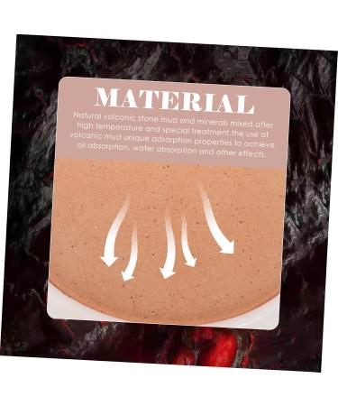 Beavorty Rolling Volcanic Stone Oil-absorbing Ball Face Cleaning Tools Skincare Products for Face for Face Oil Face Massager Roller Rolling for Oily Skin Face Oil Absorbing Tool 1 count (Pack of 1) Pink - Buy Online on GoSupps.com