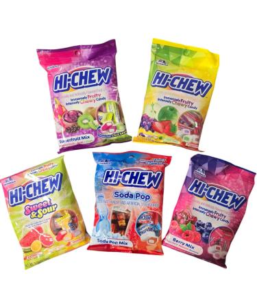 Hi chew variety pack of 5 flavours Japanese candy Hi chew comes in All About Retail packaging 440 Gram - Buy Online on GoSupps.com