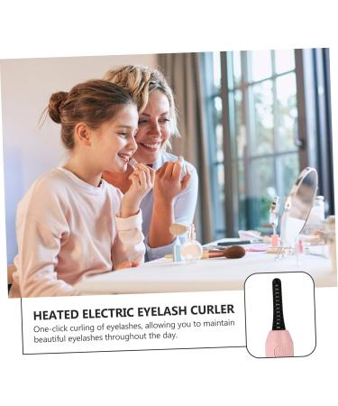 DOITOOL 1 Set Eyelash Curler Practical Lash Curler Practical Eyelash Tool Eyelash Makeup Tool Heating Eyelash Perm Vintage Newspaper Heated Lash Pink Curly Abs Curling Iron - Buy Online on GoSupps.com