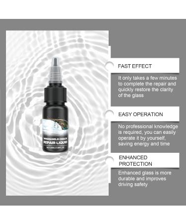 Car Windshield Crack Repair Kit Car Windshield Crack Repair Fluid Windshield Repair Kit for Chips and Cracks Car Glass Repair Glue Scratch Chip Cracks Repair Kit (1 Set) - Buy Online on GoSupps.com