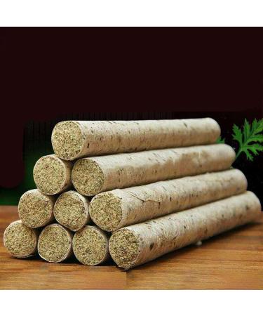 Moxibustion Sticks - Pure Wild Mugwort Roll for Acupuncture & Meridian Therapy | 10PCs - Ancient Healing Process - Buy Online on GoSupps.com