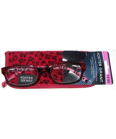 Foster Grant Adalia Win Women's Animal-Print Reading Glasses +1.50 with Case - Stylish & Durable | International Shipping Available - Buy Online on GoSupps.com