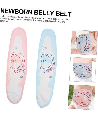 Healeved 2pcs Baby Cotton Umbilical Cord Belly Band for Newborns - Navel Truss Support & Hernia Care Essentials - Buy Online on GoSupps.com