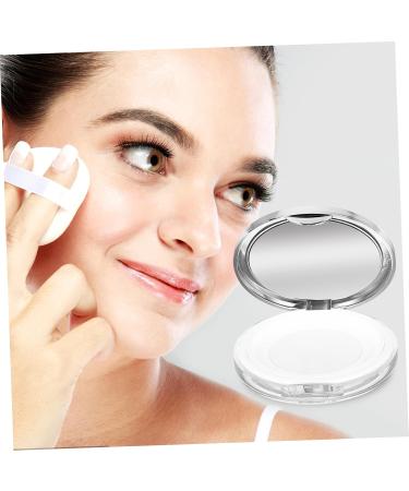  Healvian Healvian 20g Elastic Mesh Flip-Top Black Loose Powder Box + 3g Thin Silver Powder Puff Beauty Products Powder Container with Puff Sample Jars Bottle Sponge - Buy Online on GoSupps.com