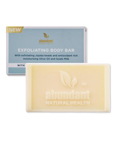 Magnesium Exfoliating Body Bar Enriched With Goat s Milk and Olive Oil to Soothe and Hydrate Skin Gentle Exfoliator 90g