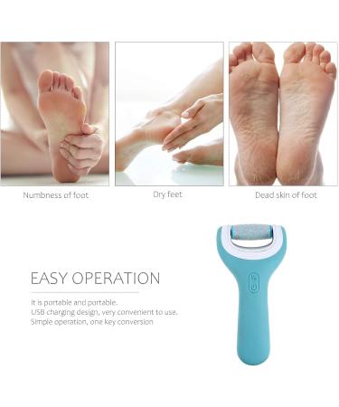 Exceart Electric Pedicure Set - Corneal Shavers & Foot Skin Remover Tools for Smooth Heels | International Shipping - Buy Online on GoSupps.com