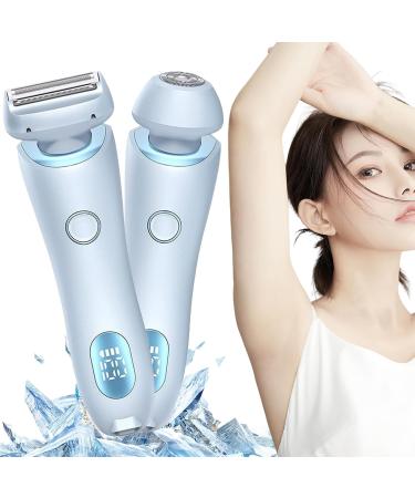 Duskofficial Razor Dusk Official Electric Razor Dusk Official Shaver Electric Waterproof Shaver for Women The Glide Pro 3.0 Razor 2 In 1 Electric Shaver Razors for Women (B)