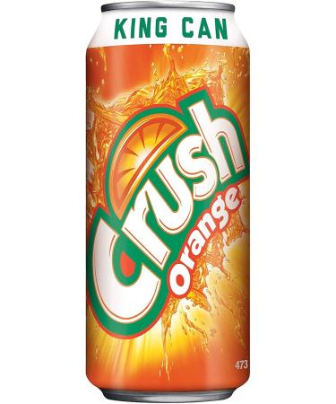 Crush Orange 473 mL Cans 12 Pack - Buy Online on GoSupps.com