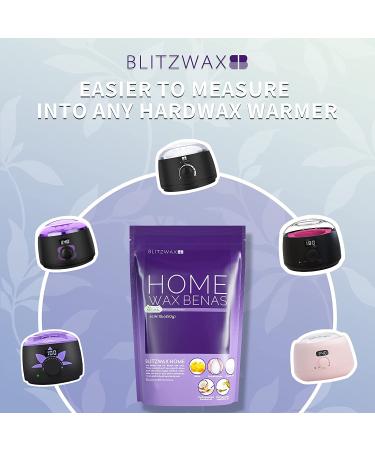 BLITZWAX Relax Formula Hard Wax Beads 1lb - Black Cologne Wax Beans for Coarse Hair - Brazilian Wax for Bikini, Underarms, Back, and Chest - Large Refill Waxing Beads for At-Home Hair Removal - Women and Men - Buy Online on GoSupps.com