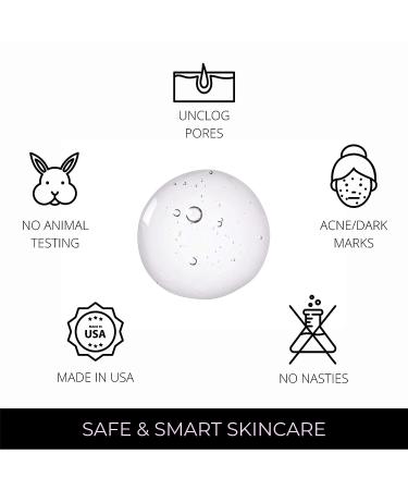 Divulge Beauty AHA Mandelic Acid Gel Serum | Daily Exfoliating Treatment for Acne Scars, Dark Spots & Hyperpigmentation on Face, Back, Thighs, Arms, Chest & Butt | 1 oz - Buy Online on GoSupps.com