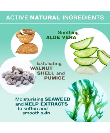 Mylee Exfoliating Body Scrub with Seaweed Extracts - Vegan, Cruelty-Free, Smooth Skin, No Ingrown Hairs - Buy Online on GoSupps.com