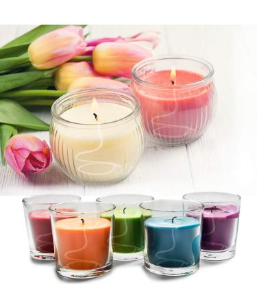 Buluker 300Pcs Smokeless Candle Wicks with Metal Tabs - Pre-Waxed Cotton Core for DIY Pillar Candles | 9cm/3.5in 15cm/6in 20cm/8in - Buy Online on GoSupps.com