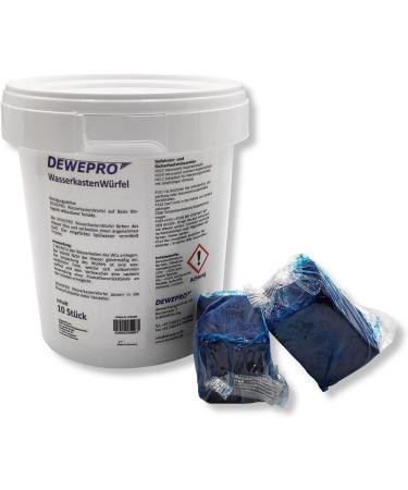 Dewepro Water Box Cubes - 10 Pieces Toilet Cleaner for Geberit & Sanit | Effective Throw-In Solution - Buy Online on GoSupps.com