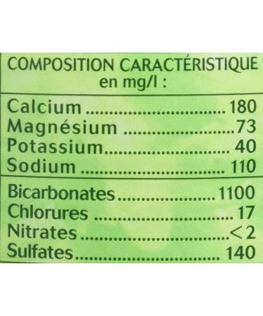 Verni re Sparkling Mineral Water from Haut-Languedoc 6 x 125 cl - Buy Online on GoSupps.com