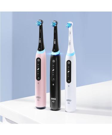 Oral-B iO5 Electric Toothbrush: Christmas Gift for Adults | 5 Modes with Teeth Whitening | 1 Toothbrush Head & Travel Case | UK 2 Pin Plug | White - 1 Count - Buy Online on GoSupps.com