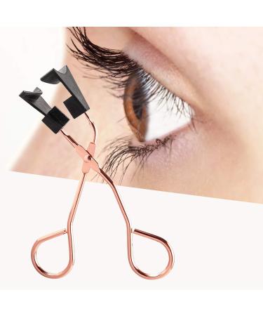Eyelash Curler Magnetic Eyelash Applicator Tool Eyelash Clip Magnetic False Eyelashes Curler Women Makeup Tool Rose Gold
