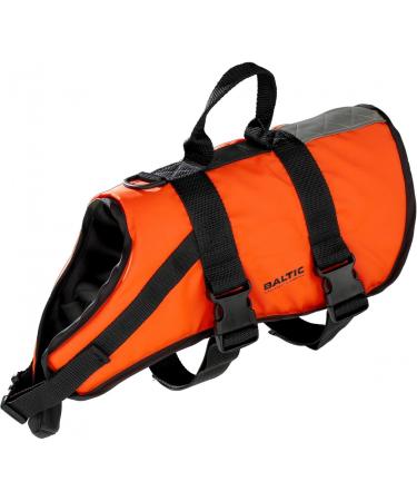 Baltic Standard Fastening Pet Buoyancy Aid with Strap X-Large 40+ Kg Orange