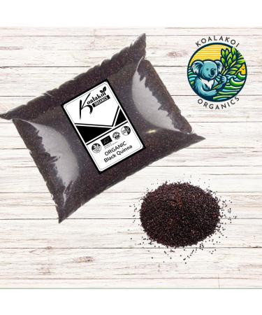 Koalakoi ORGANIC Black Quinoa grain | easy to cook gluten free healthy super nutritious grain | Natural Source of Protein Vitamins and Antioxidants (1.8kg) - Buy Online on GoSupps.com