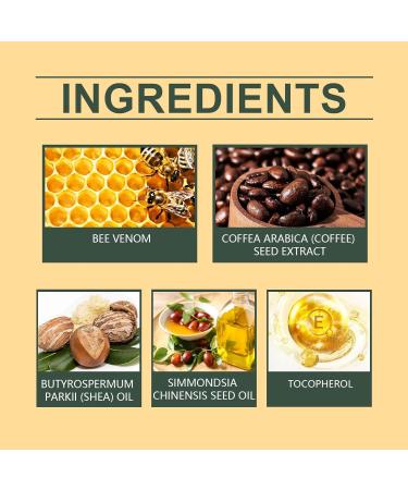 Bee Venom Skincare Set - Anti-Aging Cream Serum & Lotion for Hydrated Skin | Plant-Based Natural Collagen Booster - Buy Online on GoSupps.com