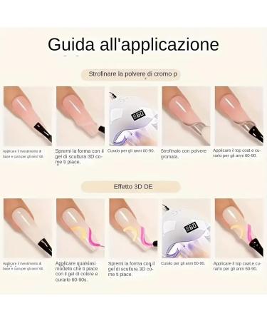  Sghtil 3D Nail Gel 15 ml 3D sculpting gel for nail decoration | UV care for manicures at home parties and travel - Buy Online on GoSupps.com